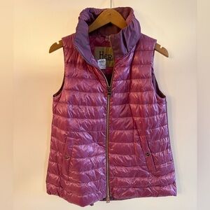 Herno woven vest Rosa NWT